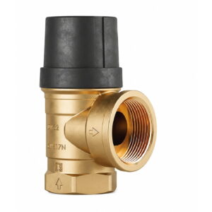 Предохранительный клапан Duco K ВВ 1 1/4"x1 1/2" (2,5 бар) латунь (25030)