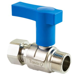 Кран с американкой Tervix Pro Line WD 3/4" ВН прямой, латунь (336222)