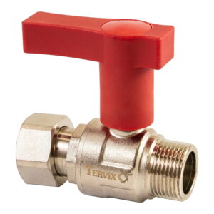 Кран с американкой Tervix Pro Line WD 3/4" ВН прямой, латунь (337222)