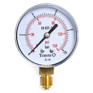 Манометр радиальный Tervix Pro Line 1/4" 0-10 бар 63 мм (355213)
