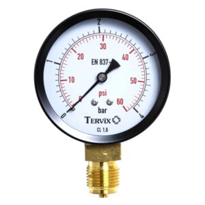 Манометр радиальный Tervix Pro Line 1/2" 0-4 бар 80 мм (355311)