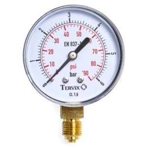Манометр радиальный Tervix Pro Line 1/2" 0-6 бар 100 мм (355412)