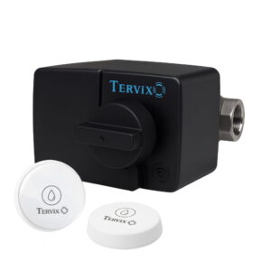Автономная система контроля протечек воды Tervix RF ZEVS Water Stop 1/2" 5В, черный (491920)