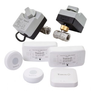 Cистема контроля протечек воды Tervix ZigBee Water Stop 1/2" 240В, белый (4922611-1)