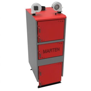 Твердотопливный котел Marten Comfort MC-80 80 кВт промышленный, с автоматикой