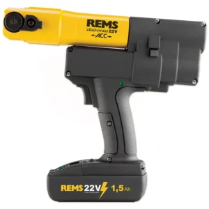 Пресс-инструмент аккумуляторный радиальный Rems Mini-Press 22V ACC 10-40 мм, в пластиковом кейсе, с автовозвратом поршня