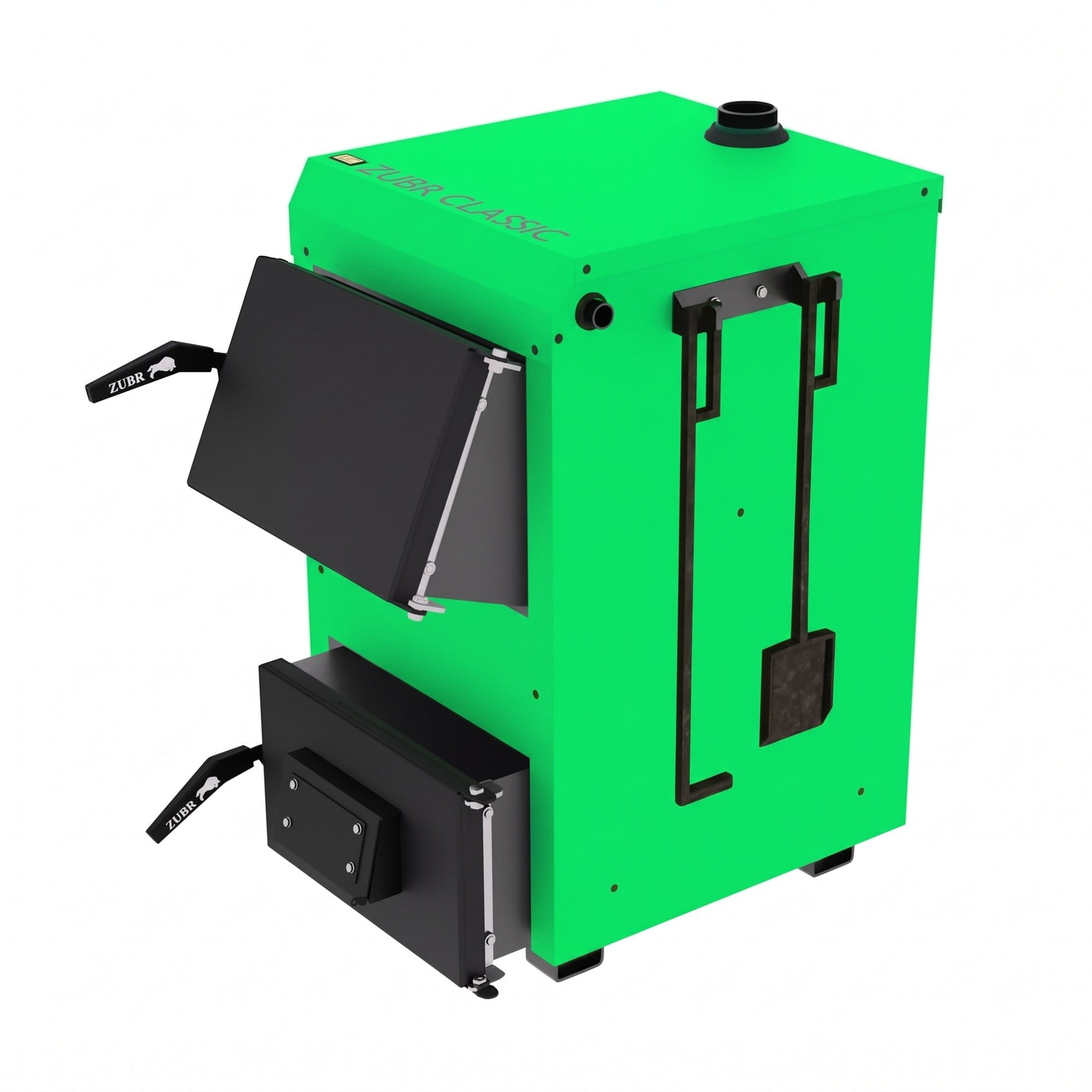 ZUB-ClassicTermo10_1 Твердотопливный котел Zubr Classic Termo 10 кВт с ручным управлением