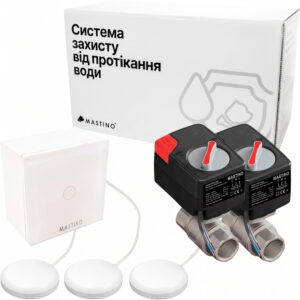 Система контроля протечек воды Mastino TS2 1/2″ 220В, белый (008611)