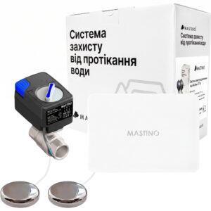 Система контроля протечек воды Mastino TS7 1/2″ 12В, белый (008622)