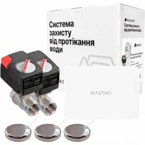 Система контроля протечек воды Mastino Bugatti TS5 1/2" 220В, белый (008628)
